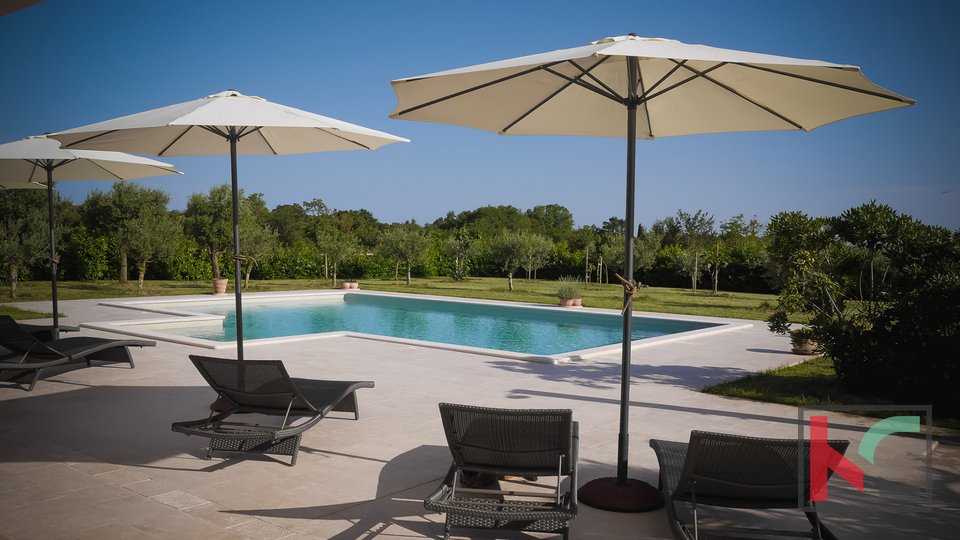 Istria - Juršić beautiful villa 400m2 on a spacious garden / pool 60m2