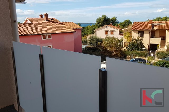Fazana, attractive 74,98m2 two-storey apartment and panoramic view of Brijuni and the sea
