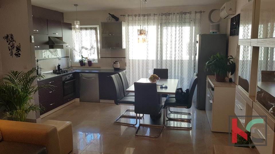 Istria, Medulin three bedroom apartment 60,78m2 modernly furnished