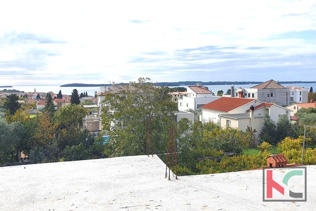 Istria - Fažana, modern villa under construction II panoramic view of Brijuni