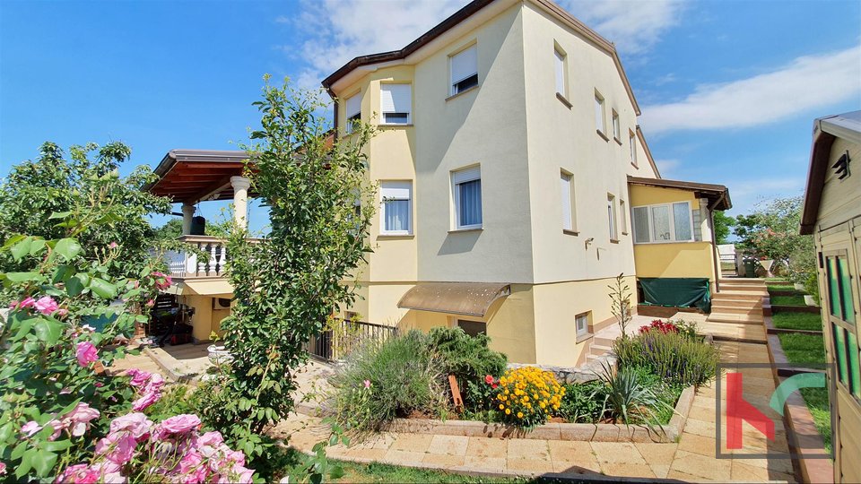 Istrien, Marčana, Loborika geräumiges Einfamilienhaus mit drei Wohnungen Garten 683m2