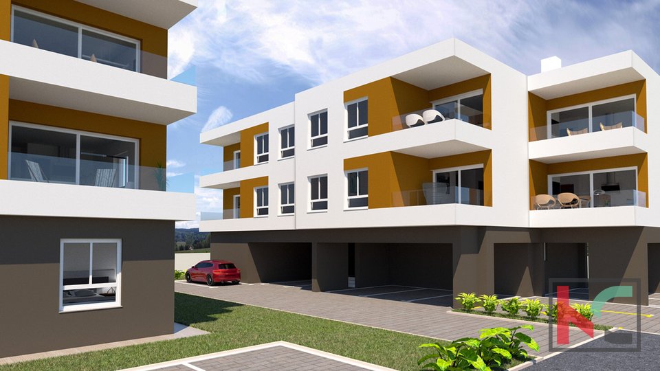 Istria, Peroj, apartment in a new building near Fazana