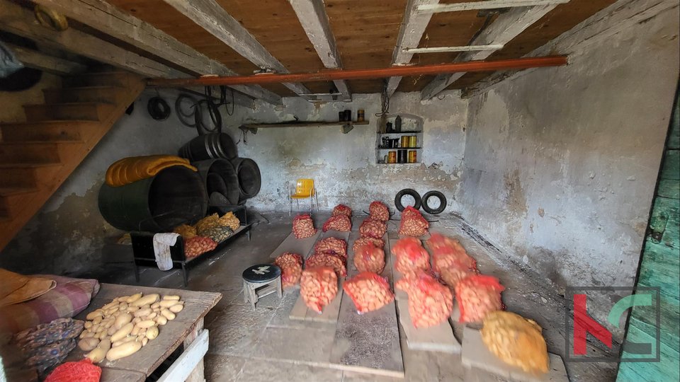 Istra - Barban, autohtona stara Istarska kamena kuća sa okućnicom