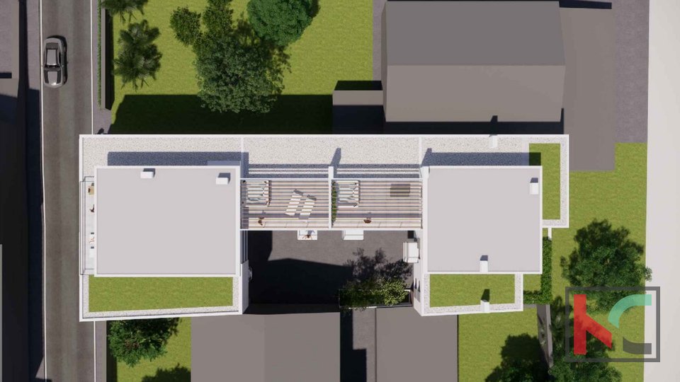 Pula, center, 66.99 m2 in a quality new building with an elevator