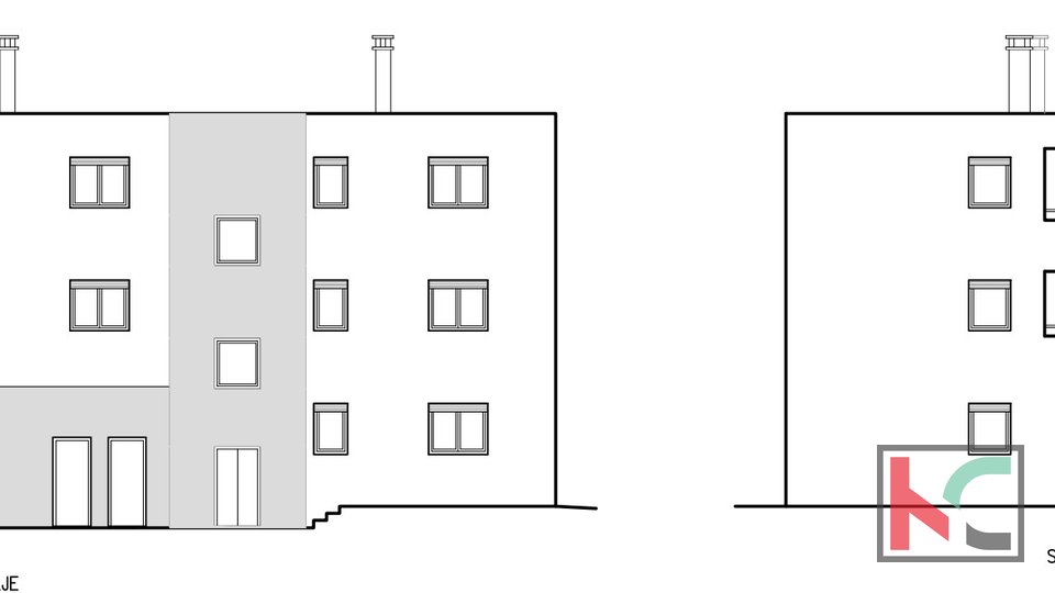 Pula, Veli Vrh, Penthouse mit vier Schlafzimmern in einem Neubau