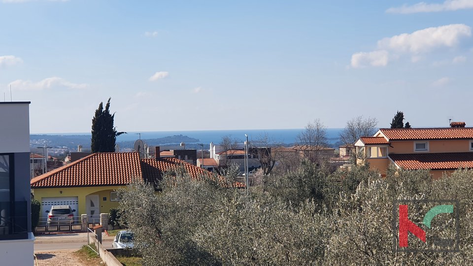 Istria, Dignano, moderna villa familiare con piscina su un terreno di 615 m2, vista mare