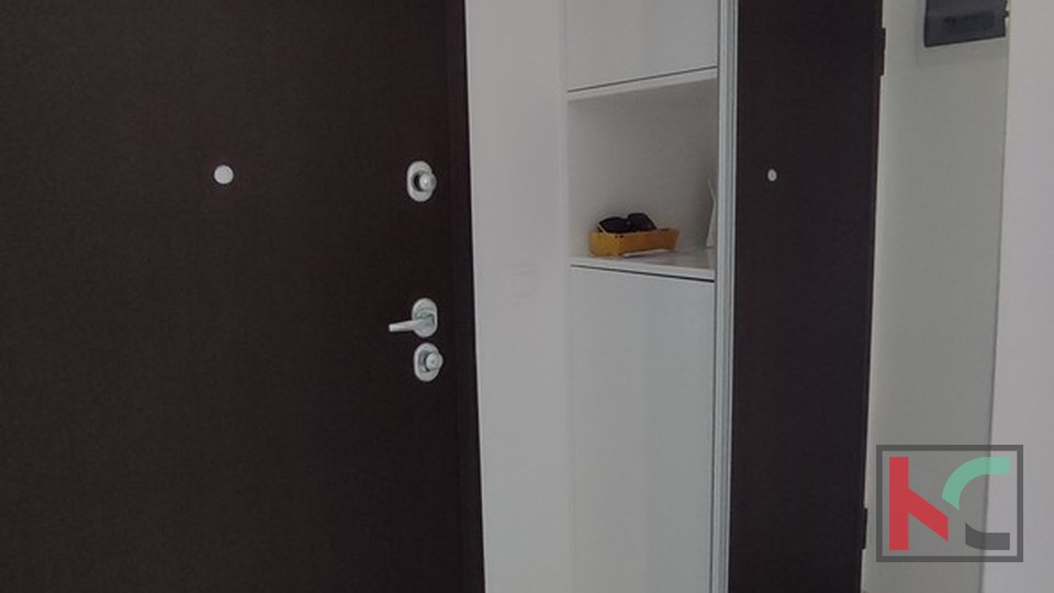 Pula, Monvidal, moderan dvosobni stan 57,50 m2 u novogradnji s liftom