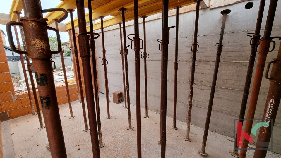 Istra, Medulin, dvosobno stanovanje 89 m2 v novogradnji