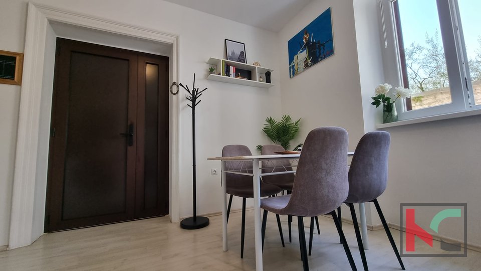 Pula, downtown, apartment 32.65 m2 investment in tourism