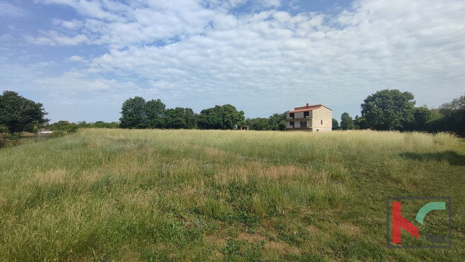Istria, Šišan, unfinished house on a plot of 4824m2