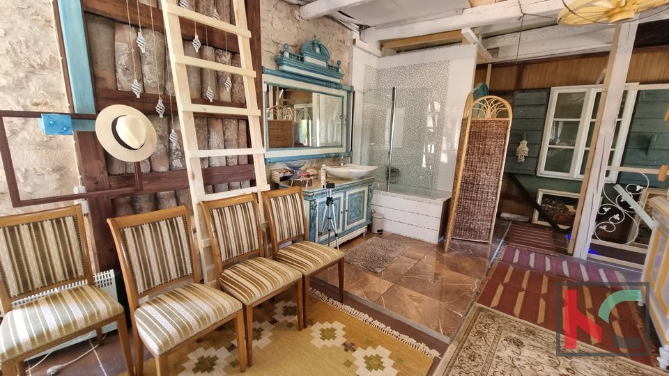 Krnica, Marcana, renovated rustic stone house 136m2