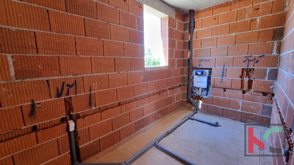 Istria, Juršići, casa 90.24m2 in costruzione