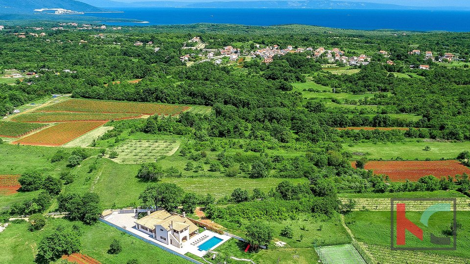 Istra, Marčana, čudovita počitniška hiša s teniškim igriščem in bazenom, #prodaja
