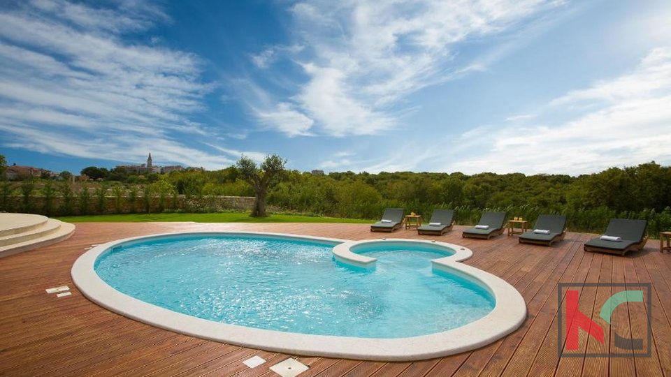 Истрия, Бале, дом для отдыха с бассейном на просторном участке 1650м2, #продажа