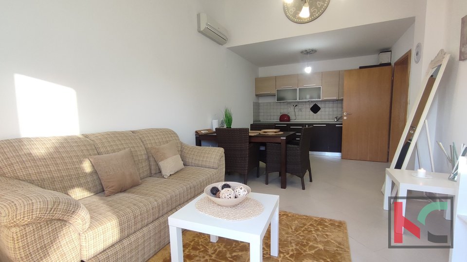 Pula, Štinjan, modern furnished apartment 49.85 m2 with terrace, #sale
