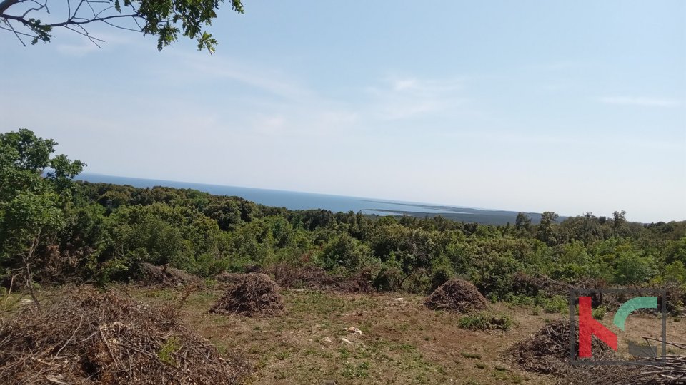 Istra, Kavran, poljoprivredno zemljište 3426m2  sa pogledom na more, #prodaja
