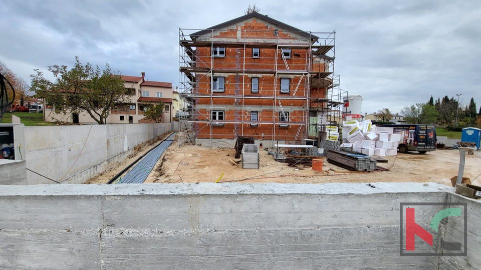 Istria, Kanfanar, apartment 66.34m2 on the first floor, new building, balcony, #sale
