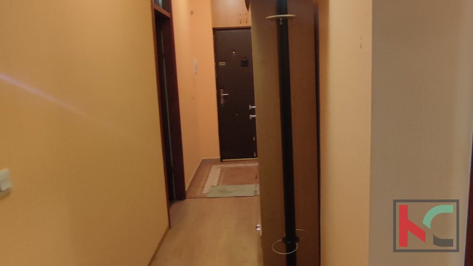Истрия, Пула, Видиковац, квартира 2SS+DB 66м2, высокий цокольный этаж, закрытый балкон, #продажа