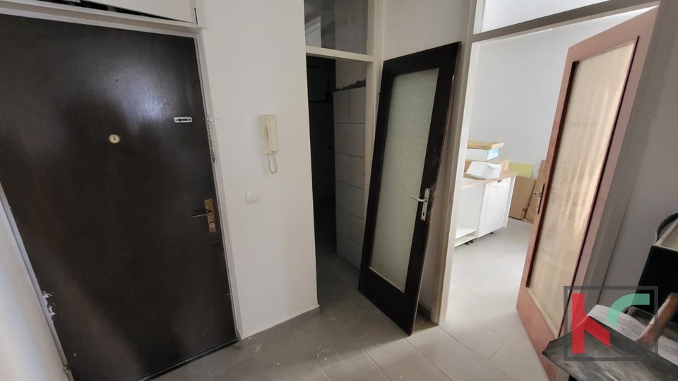Пула, Видиковац, квартира 53.65м2 на шестом этаже, лифт #продажа