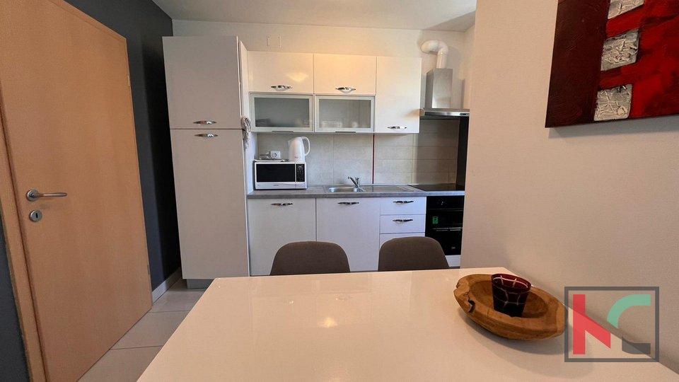 Istria, Ližnjan, apartment 1SS+DB, 1st floor, terrace with sea view, #sale
