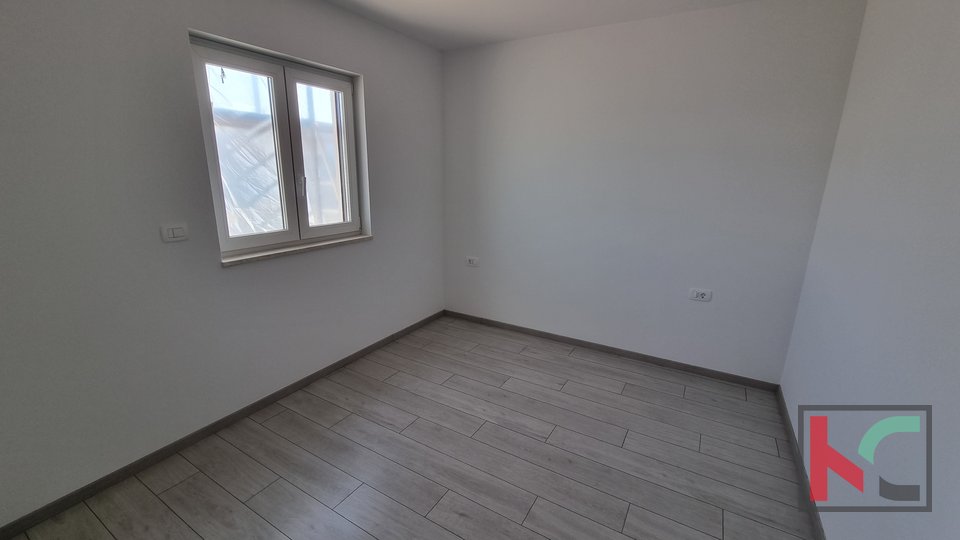 Pula, Gregovica, apartment 66m2 in a quality new building with 90m2 garden