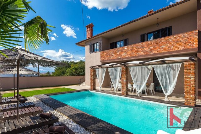 Istrien, Barban, Umgebung, Ferienhaus mit Swimmingpool in ruhiger Lage, #verkaufen
