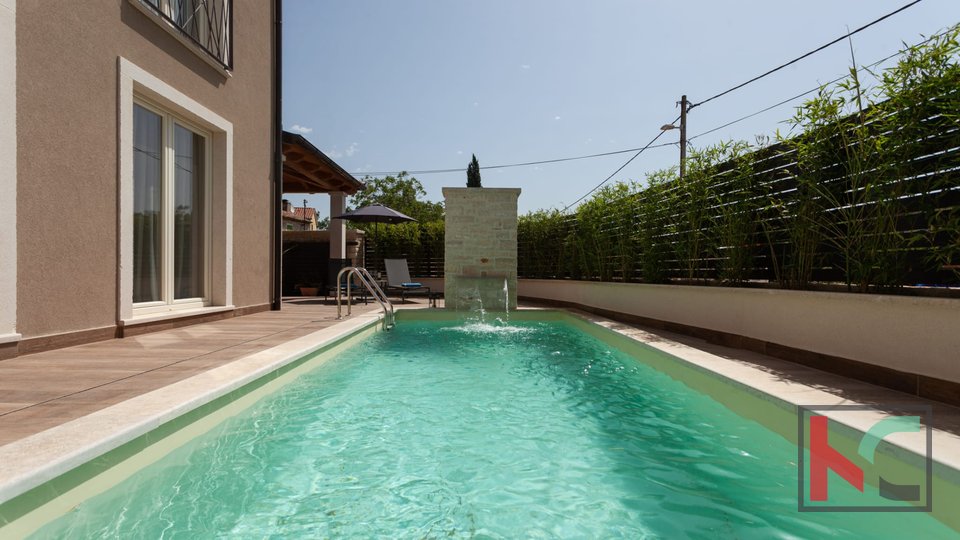 Istria, Rovinj village, house with pool and sea view, #sale