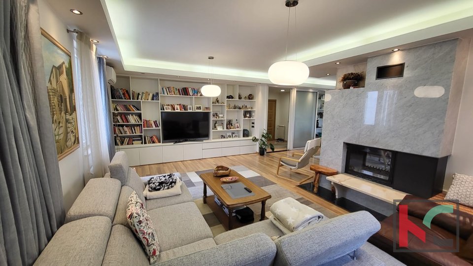 Istria, Rovinj, comfortable four-room apartment 146 m2 on the first floor of a recent construction #sale