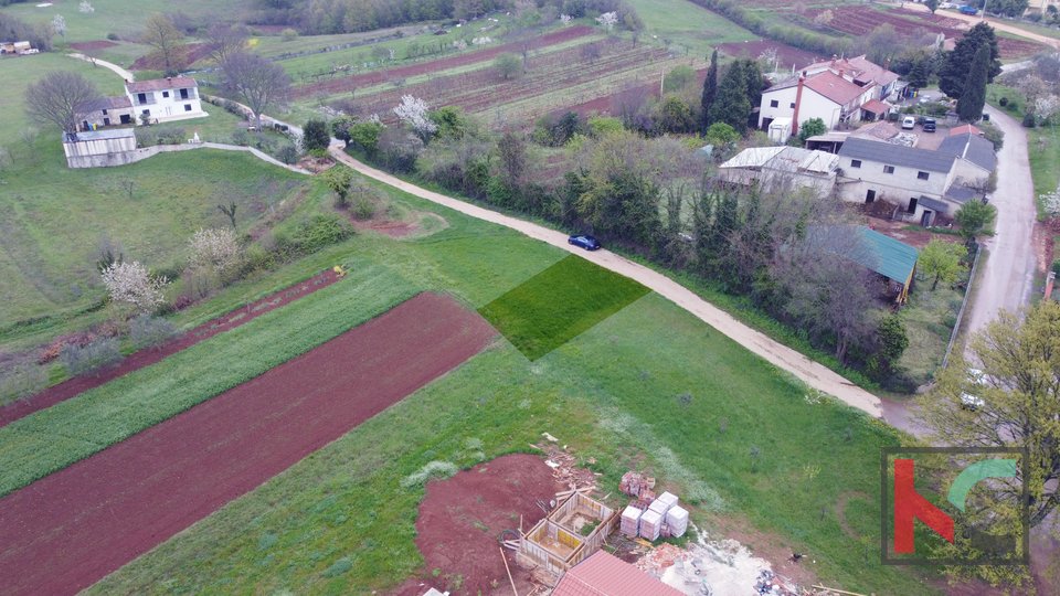 Istria - Barban, land with construction permit II paid utilities, # exclusive sale