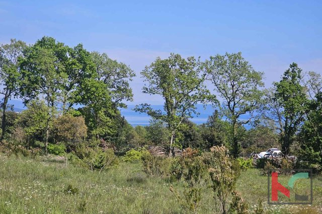 Istria, Peruški, agricultural land 3774m2 with legalized building and sea view #sale