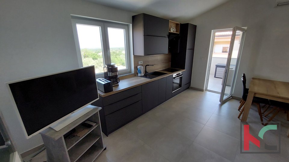 Istria, Peroj, apartment 60.94 m2 in a new building in a quiet location, sea view, #sale