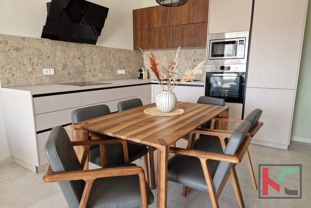 Pula, Veruda, beautiful designer three-room apartment with a spacious terrace EXCLUSIVE #sale