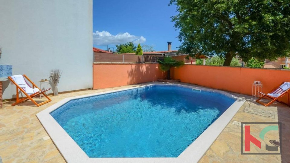 Istra, Loborika, kuća sa bazenom u novijoj gradnji, #prodaja