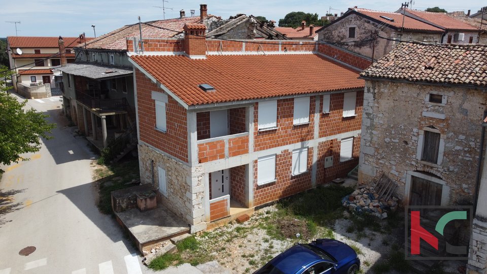 Istria, Poreč, house under construction 180m2, #sale
