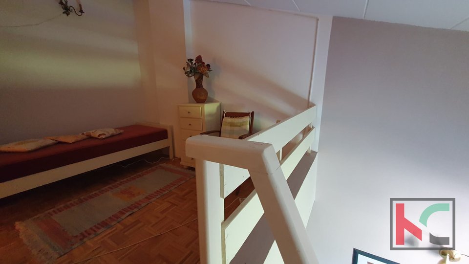 Poreč, Červar Porat, two-room apartment with a gallery, 100 meters from the sea #sale