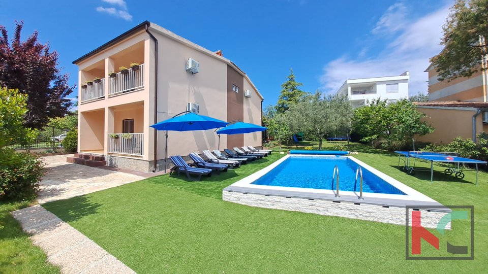 Istra, Fažana, kuća sa bazenom i uređenom okućnicom, pogled more, #prodaja