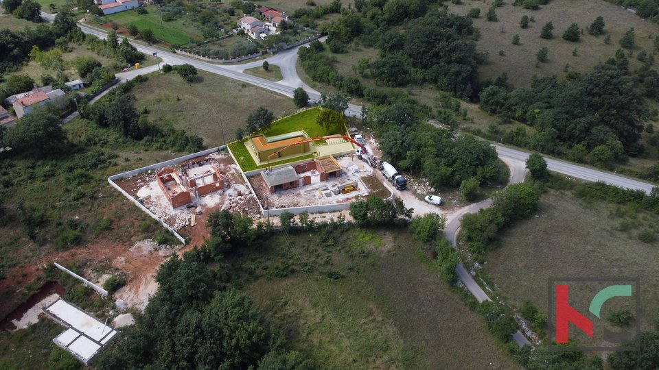 Istra - Barban, atraktivna prizemnica u novogradnji sa bazenom na mirnoj lokaciji. #prodaja