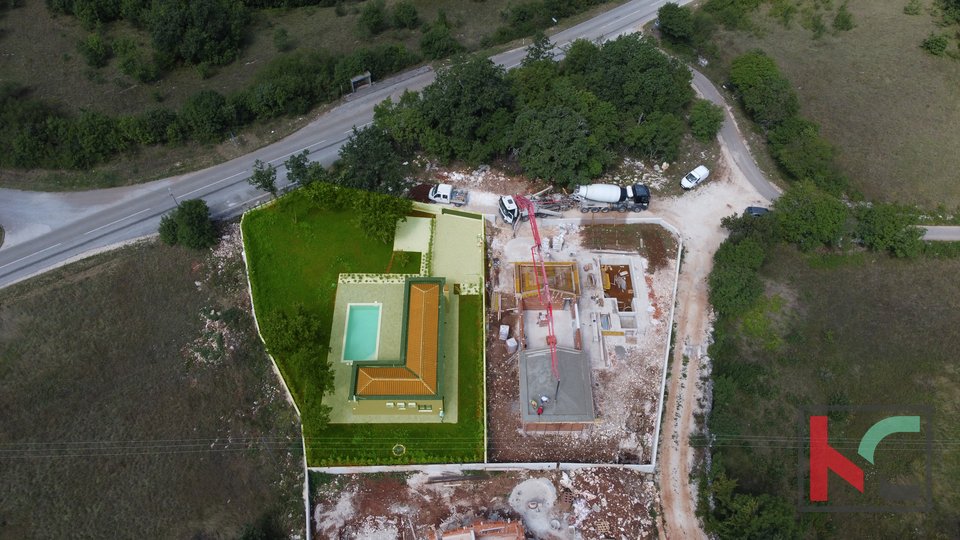 Istra - Barban, atraktivna prizemnica u novogradnji sa bazenom na mirnoj lokaciji. #prodaja