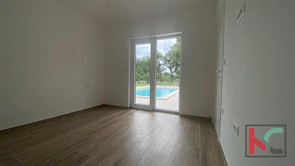 Istra - Barban, atraktivna prizemnica u novogradnji sa bazenom na mirnoj lokaciji. #prodaja