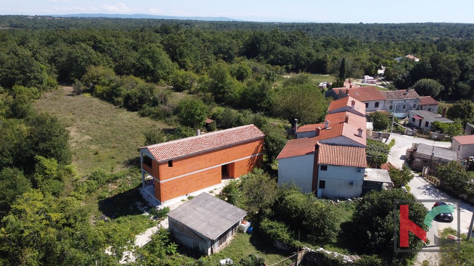 Истрия - Юршичи, строящийся дом 200м2 в тихом месте, #продажа