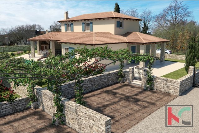 Žminj, Luxury villa 166.93 m2 under construction in a beautiful Istrian environment, #sale