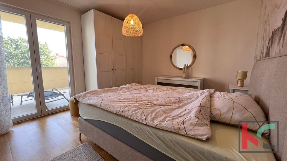 Istra, Ližnjan, predivan dvoetažni apartman, 65,89 m2, otvoreni pogled na more, #prodaja