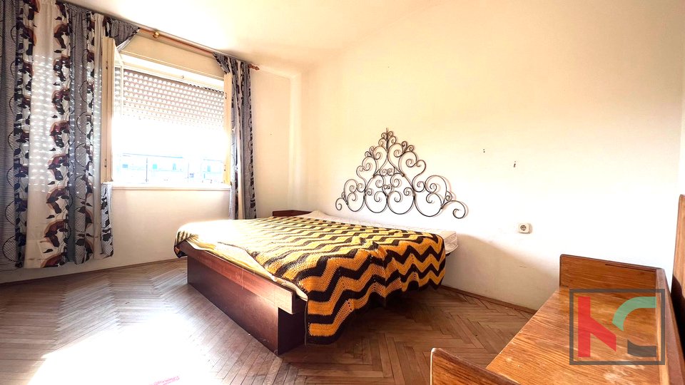Пула, Веруда, семейная квартира 2 спальни + ванная комната, вид на море #продажа