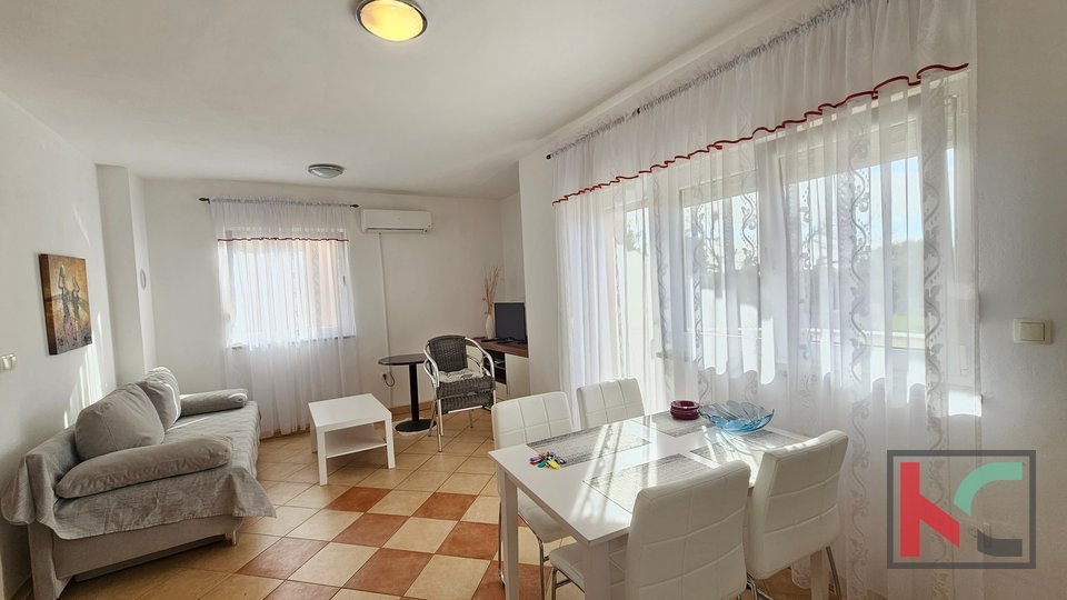 Istra, Medulin, apartman 1S+DB sa balkonom, 200 metara od plaže, #prodaja