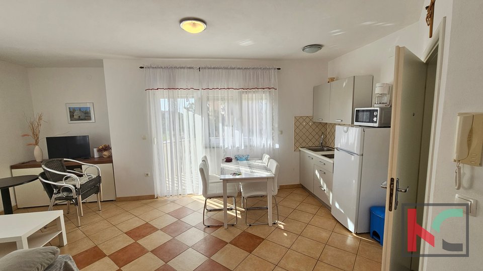 Istra, Medulin, 1 sobno stanovanje z balkonom, 200 metrov od plaže, #prodaja