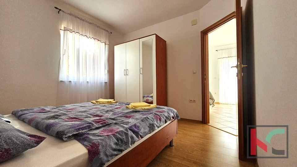 Istra, Medulin, 1 sobno stanovanje z balkonom, 200 metrov od plaže, #prodaja