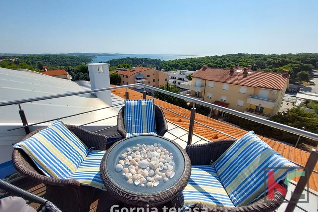 Istria, Premantura, two-story penthouse 3SS+DB #sale