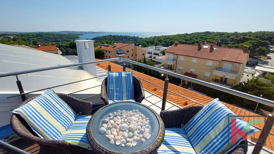 Istra, Premantura, dvoetažni penthouse 3SS+DB #prodaja