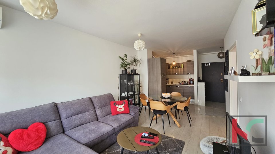 Istria, Pula, Monvidal, apartment 1 bedroom + living room 49.23 m2 in a new building, #sale