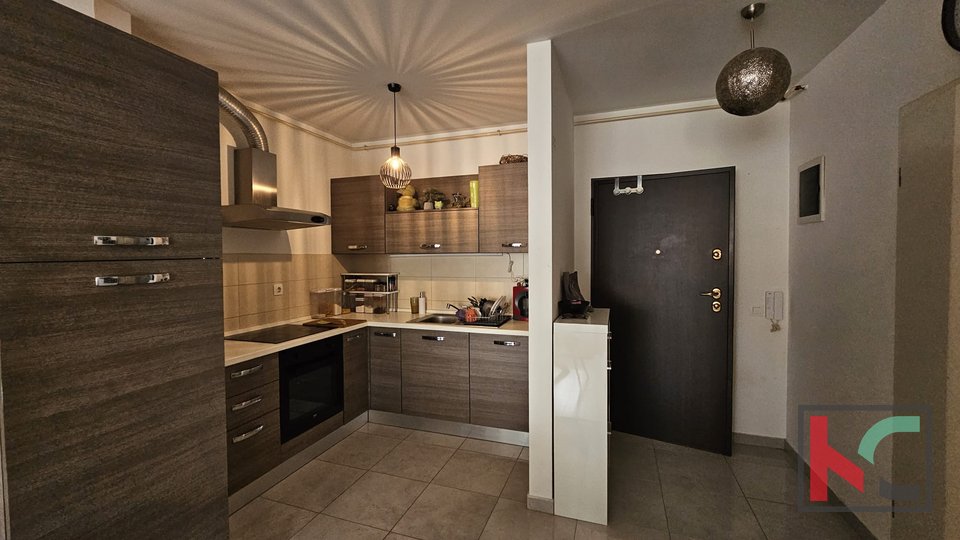 Istria, Pula, Monvidal, apartment 1 bedroom + living room 49.23 m2 in a new building, #sale